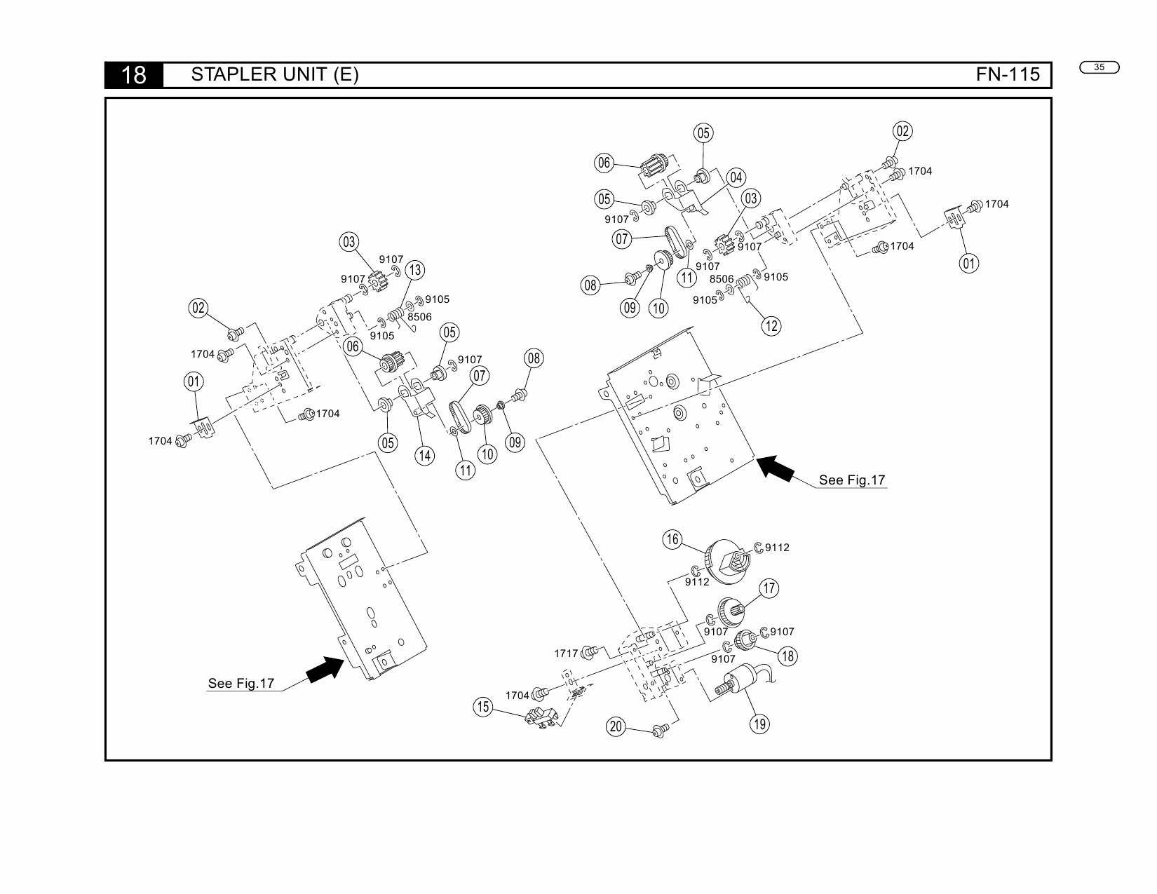 Konica-Minolta Options FN-115 Parts Manual-4